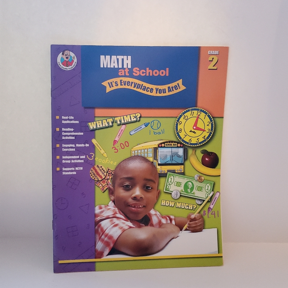 Frank Schaffer Publications Math At School Its Everyplace You Are Grade 2
